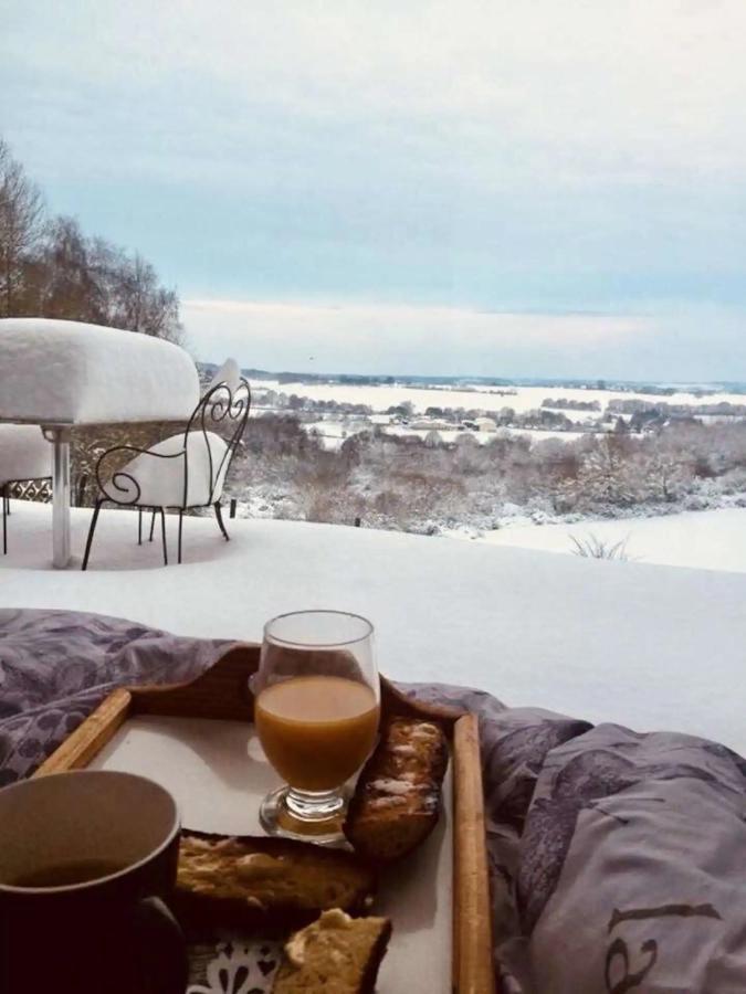 Les Gites De La Maison Lierue Thiron-Gardais Екстер'єр фото